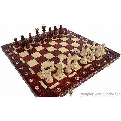 Desková hra, dřevěné šachy tradiční Senator 125 mad – Sleviste.cz