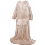 Verk Fleecová deka s rukávy 140x200cm béžová – Hledejceny.cz