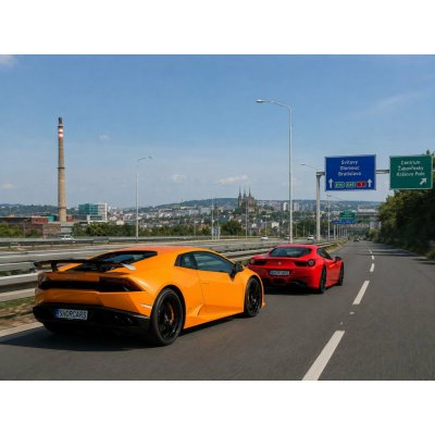 Ferrari vs Lamborghini, 1 osoba, 40 minut – Hledejceny.cz