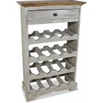 vidaXL Stojan na víno, dřevo 244507 – Zboží Dáma