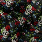 IMPAR Fleece – Flower skulls – Hledejceny.cz