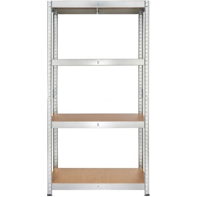 PARKSIDE Kovový regál se 4 policemi, 75 x 30 x 150 cm – Zboží Dáma