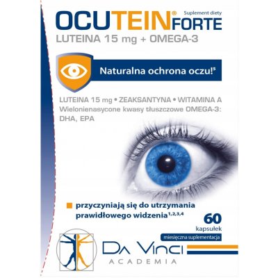 Simply You Ocutein Forte lutein 15 mg 60 kapslí – Hledejceny.cz