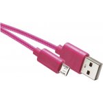 Emos EMS377 USB 2.0 A konektor/USB B micro konektor, růžový