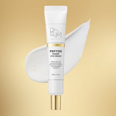 B.O.M. - Peptide Power Eye Cream Protivráskový peptidový oční krém s 24K zlatem 30 g – Sleviste.cz