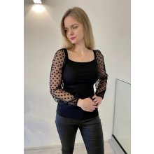 VK elegantní halenka Midnight černá