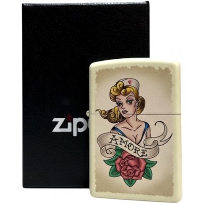 Zippo creme color "Pin Up Nautical Amore – Hledejceny.cz