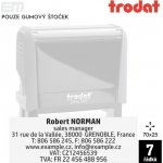 Trodat 4915 [ 70 x 25 mm pouze gumový štoček – Zboží Živě