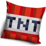 Carbotex Velurový polštář Minecraft - motiv TNT Block 40 x 40 – Sleviste.cz