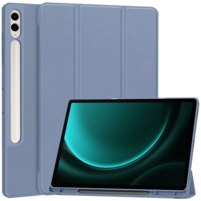 Protemio Leather Zaklápací kryt Samsung Galaxy Tab S9 FE+ 66584 fialový – Zboží Mobilmania