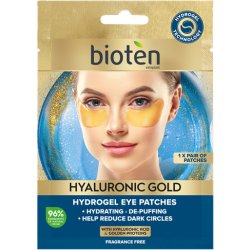 Bioten Hyaluronic Gold Hydrogel Eye Patches maska na oční okolí 5,5 g