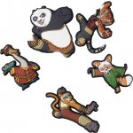 Odznáček na boty JIBBITZ, KUNG FU PANDA – 5 KS Mix UNI – Hledejceny.cz