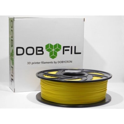 Dobyfil PLA+, 1,75mm, 1kg, žlutá