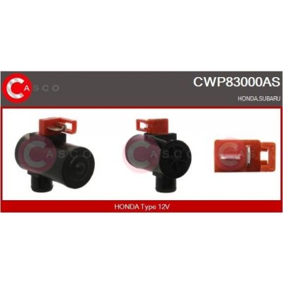Vodní čerpadlo ostřikovače, čistění skel CASCO CWP83000AS – Zboží Mobilmania