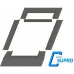 Lemování SUPRO | typ F - profilovaná krytina | 66 X 98 cm | barva šedá RAL 7043 – Sleviste.cz