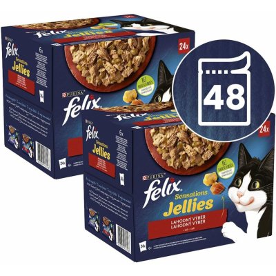 Felix Sensations Jellies 48 x 85 g