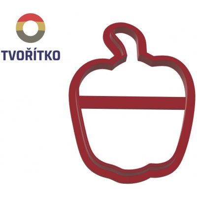 TVOŘÍTKO Paprika - obrysové vykrajovátko – Hledejceny.cz