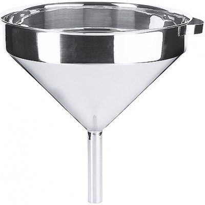 Trychtýř nerezový s úchytem s možnosti zavěšení 15 l | CONTACTO, 5421/400 inox – Hledejceny.cz