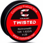 Coilology Odporový drát Twisted Ni80 4-28 3m – Sleviste.cz