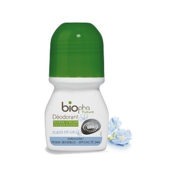 BioPha Květ lnu dámský deodorant roll-on 50 ml