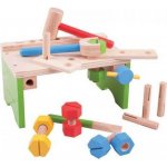 Bigjigs Toys Ponk s nářadím a zatloukačka BJ689