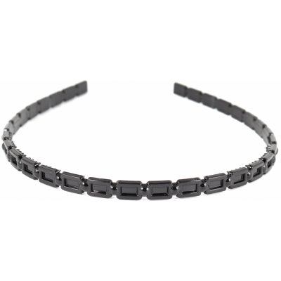 Černá plastová čelenka – Zboží Dáma