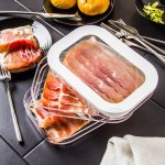 Mepal Modula bílá trojúrovňová plastová dóza na uzeniny 1,6 l – Sleviste.cz