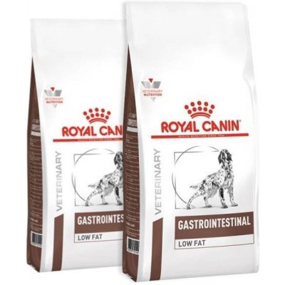 Royal Canin Veterinary Diet Dog Gastrointestinal Low Fat 2 x 6 kg