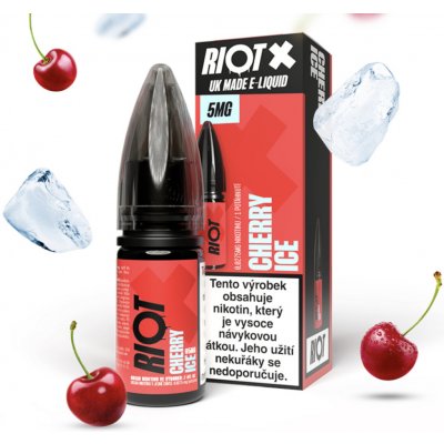 Riot X Salt Cherry Ice 10 ml 5 mg – Hledejceny.cz