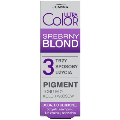 Joanna Ultra Color tónovací barva na vlasy Silver Blond 100 g
