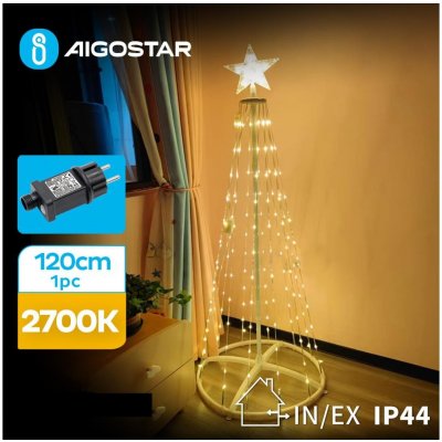 Aigostar-LED Venkovní vánoční dekorace LED/3,6W/31/230V 2700K 120cm IP44 | AI0502 – Hledejceny.cz