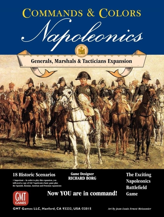 GMT C&C Napoleonics Generals Marshals & Tacticians