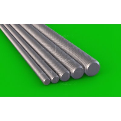 Závitová tyč pozink DIN 976 ZN 4.8 - M3 x 2m – Sleviste.cz