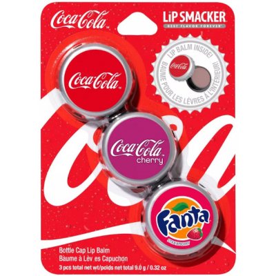 Lip Smacker Coca-Cola Bottle Cap Lip Balm Balzám na rty 3 ml – Zbozi.Blesk.cz