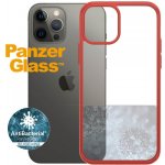 Pouzdro PanzerGlass ClearCase Antibacterial Apple iPhone 12 Pro Max červené – Hledejceny.cz