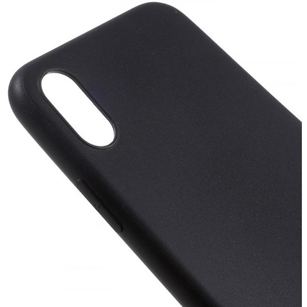 Pouzdro a kryt na mobilní telefon Pouzdro AppleMix Apple iPhone X ultratenké gumové černé