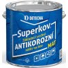 Barvy na kov DETECHA SUPERKOV hnědý 2,5kg 2v1