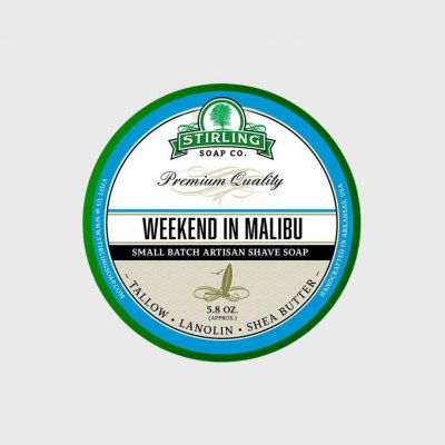 Stirling Soap Company Weekend In Malibu mýdlo na holení 170 ml – Hledejceny.cz