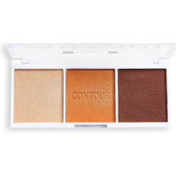 Revolution Relove Colour Play Trio Bronze Sugar konturovací paletka 6 g