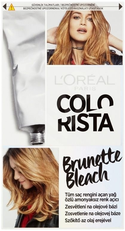 L'Oréal Colorista Zesvětlovač na tmavé vlasy Brunette Bleach od 158 Kč -  Heureka.cz