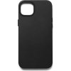 Pouzdro a kryt na mobilní telefon Mujjo Full Leather Apple iPhone 14/15 Plus černé