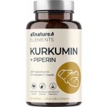 Allnature kurkumin s piperinem 60 kapslí – Hledejceny.cz