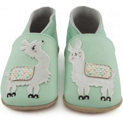 Lait et Miel Kožené capáčky s lamou Zelená – Zboží Dáma