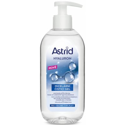 Astrid Hyaluron micelární pleťový čisticí gel s kyselinou hyaluronovou 200 ml – Sleviste.cz