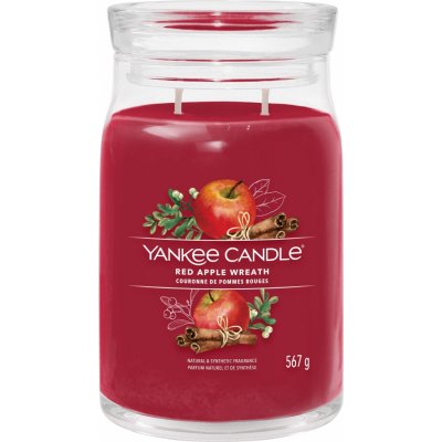 Yankee Candle Signature Red Apple Wreath 567 g – Zboží Mobilmania