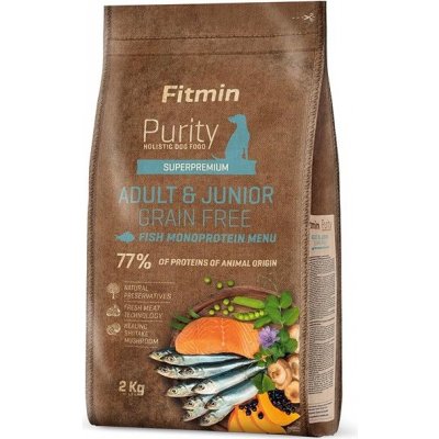 Fitmin Purity Dog grain free Adult & Junior Fish Menu 2 kg