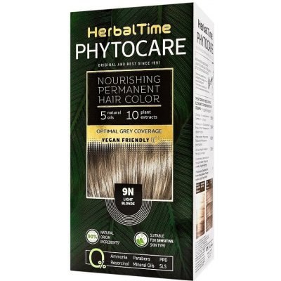 Herbal Time Phytocare barva na vlasy natural 9N světle blond