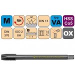 NÁSTROJE CZ Závitník strojní M8 ISO2 HSSCo5 OX DIN 376 B - 3690 - CZZ3690-M8-ISO2 – Zboží Mobilmania