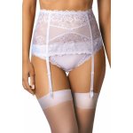 MAT Dámský podvazkový pás 053/3 Carmela white – Zboží Dáma