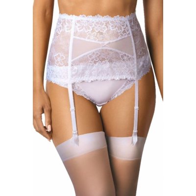 MAT Dámský podvazkový pás 053/3 Carmela white – Zboží Dáma